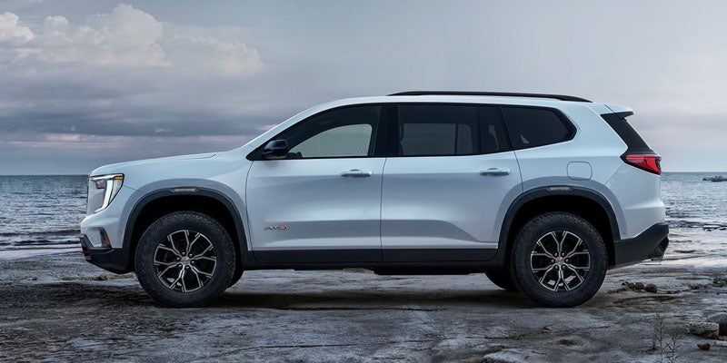 Acadia highlighting exterior finish and craftsmanship