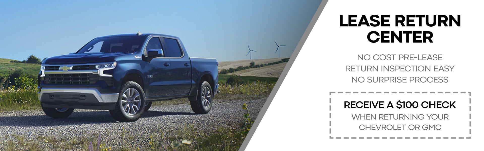 Chevrolet or GMC Lease Return Near Me in Fredericksburg, TX